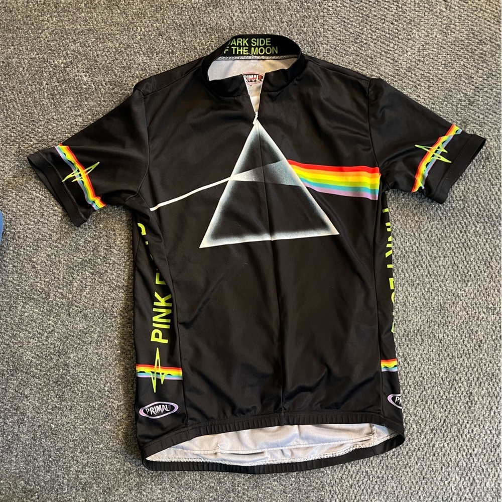 Pink Floyd Black Jersey with Prism Accent
